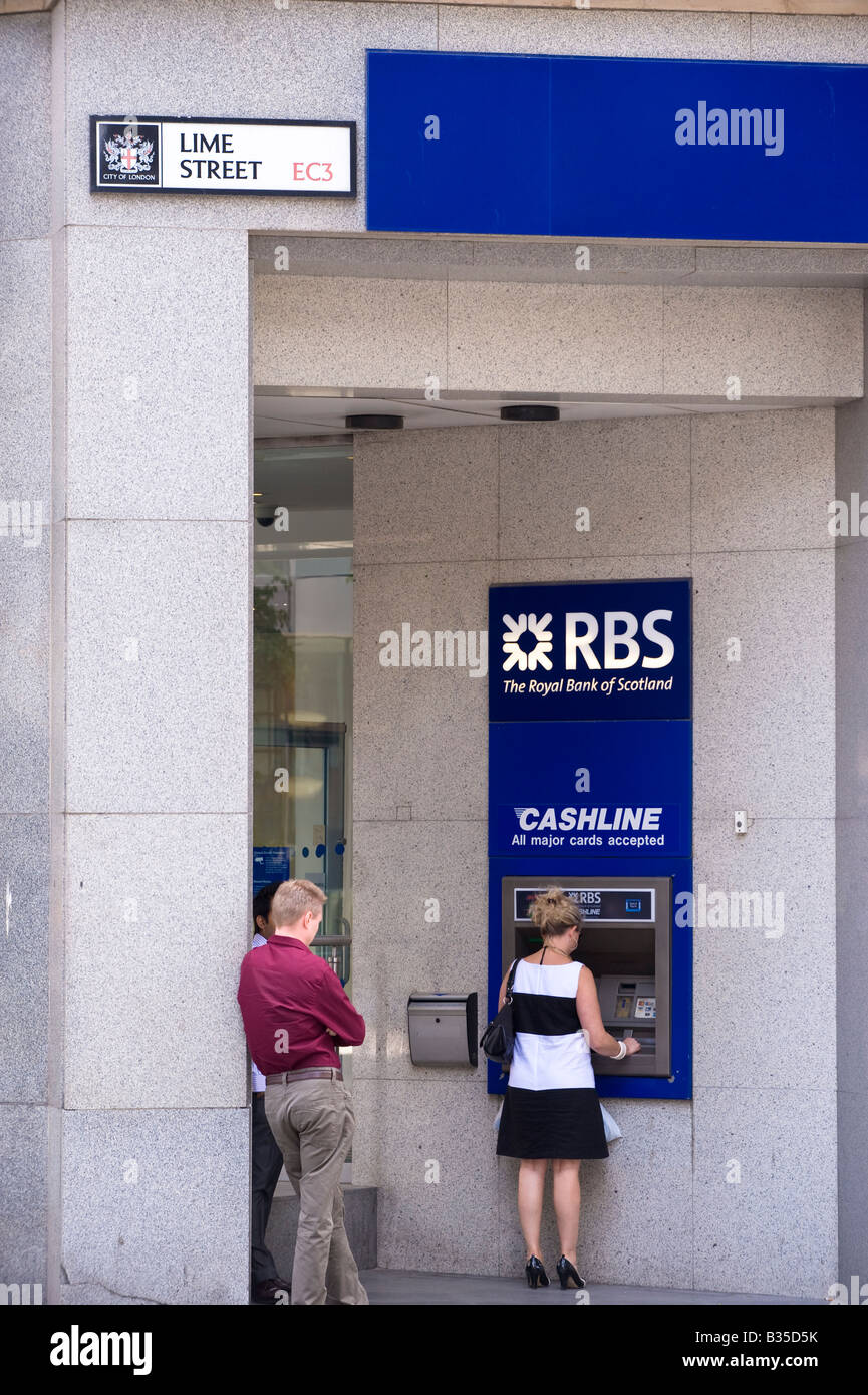 RBS, 'Royal Bank of Scotland' London United Kingdom Banque D'Images
