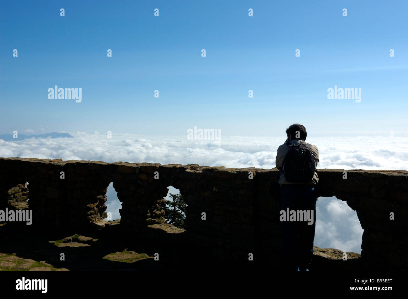 Une photo d'un paysage Banque D'Images