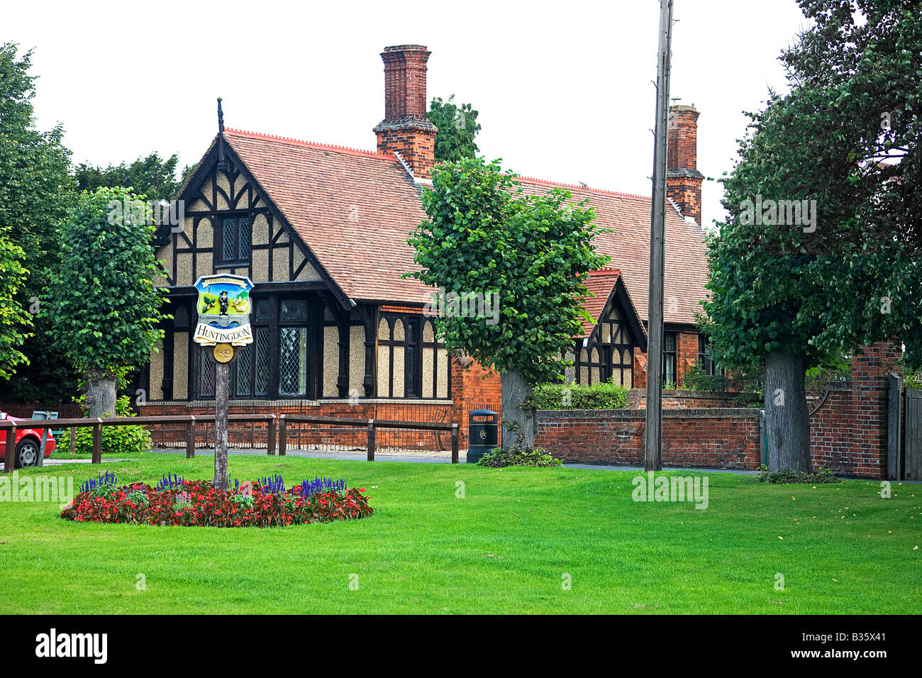 St Mary's hall Huntingdon. Banque D'Images