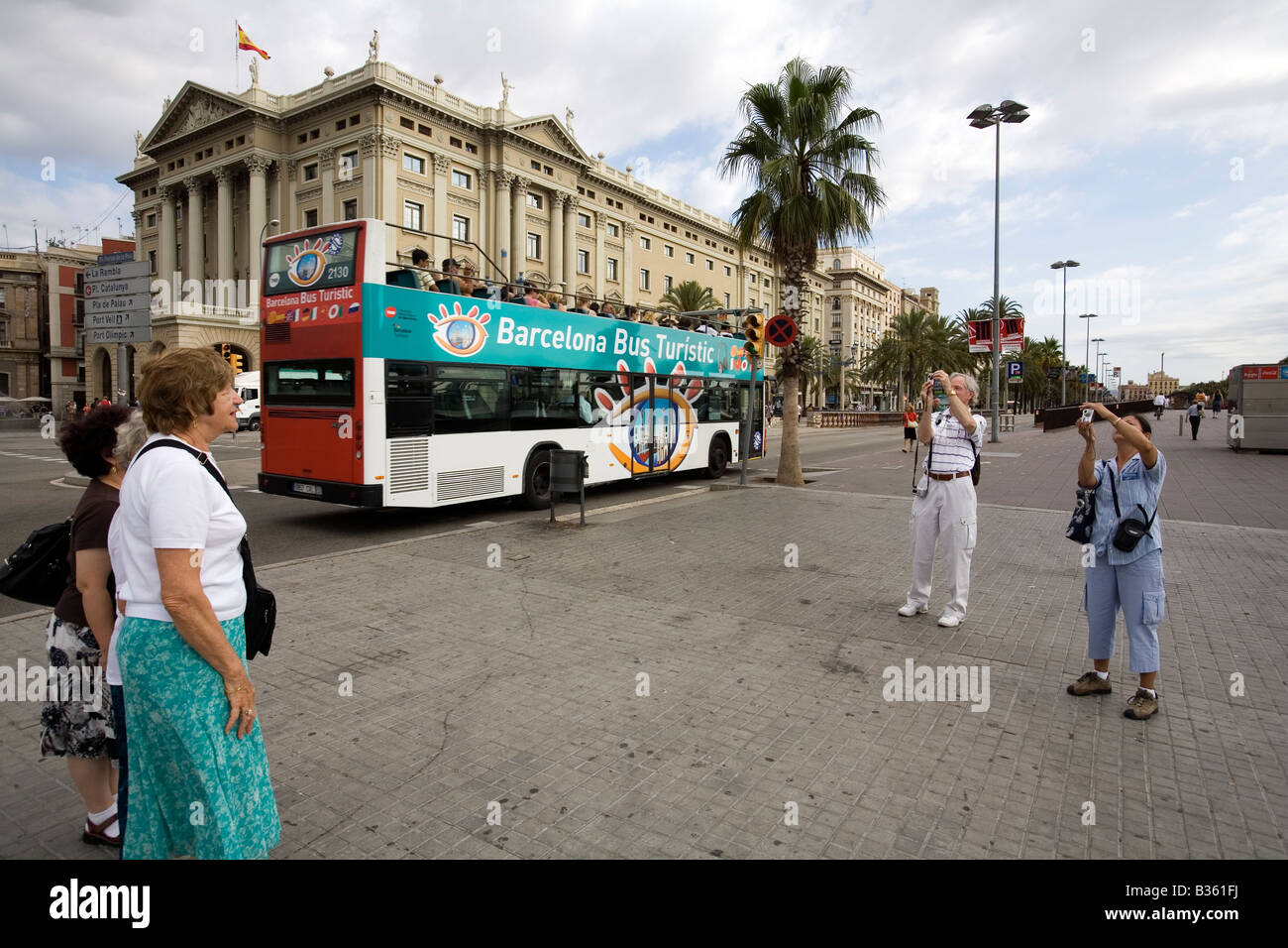 Barcelone Espagne Banque D'Images