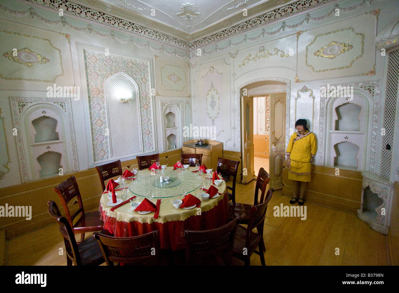L'ancien Consulat britannique à Kashgar dans la province du Xinjiang Chine Banque D'Images