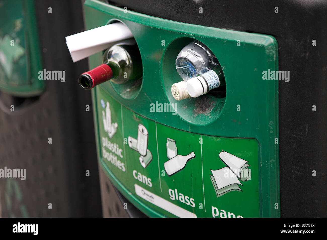 Banque de recyclage Banque D'Images