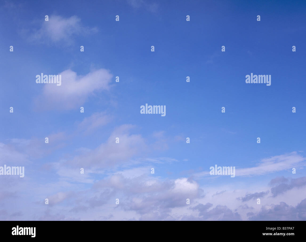 Et Cumulus Fractus nuages Banque D'Images