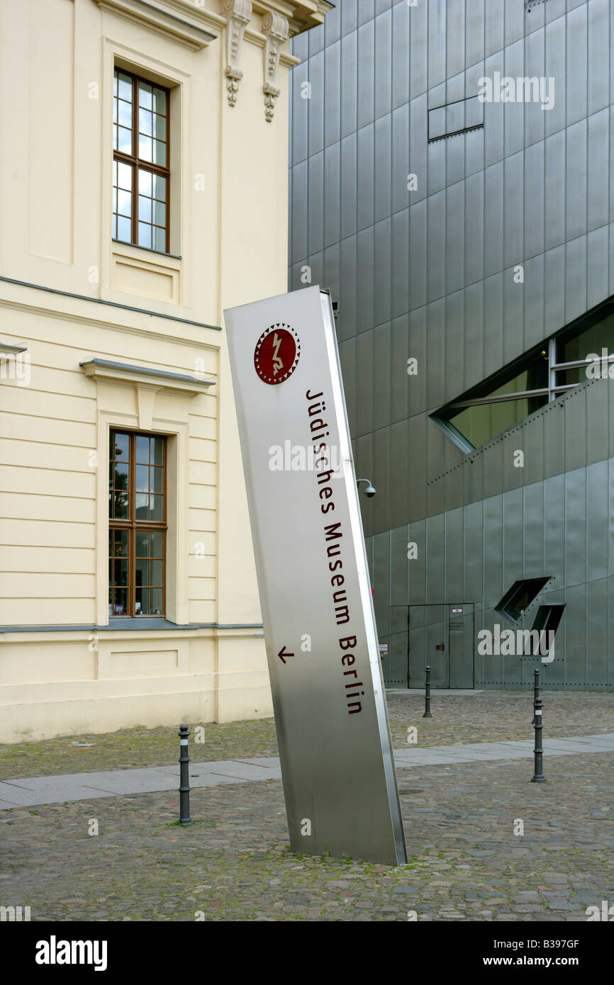 France, Allemagne, Berlin, Juedisches Museum, musée juif Banque D'Images
