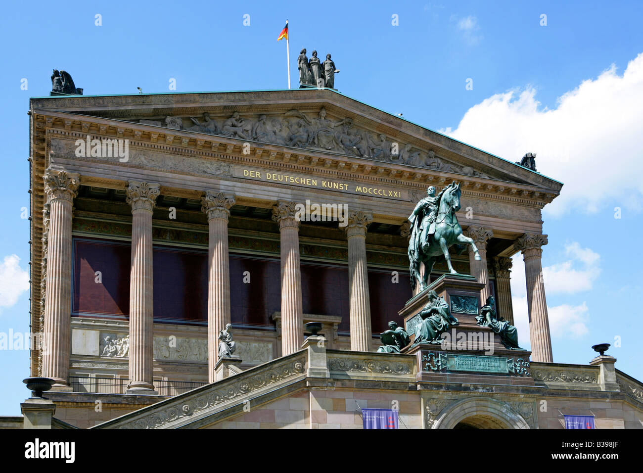 Deutschland, Berlin, Alte Nationalgalerie, Berlin, Allemagne l'ancienne Galerie Nationale Banque D'Images