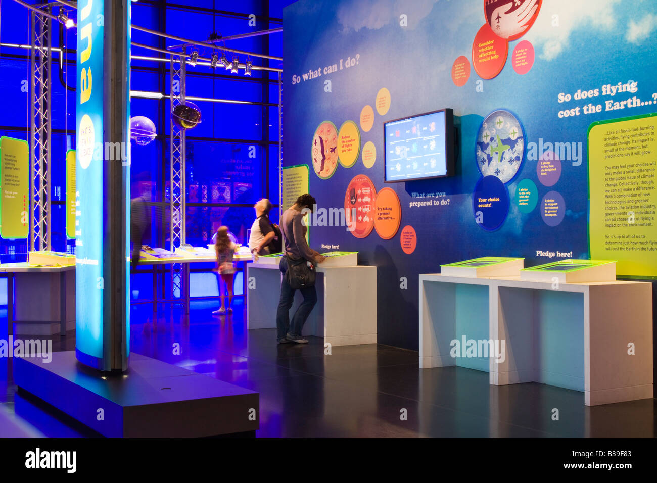 Wellcome Wing - Science Museum - Kensington - Londres Banque D'Images