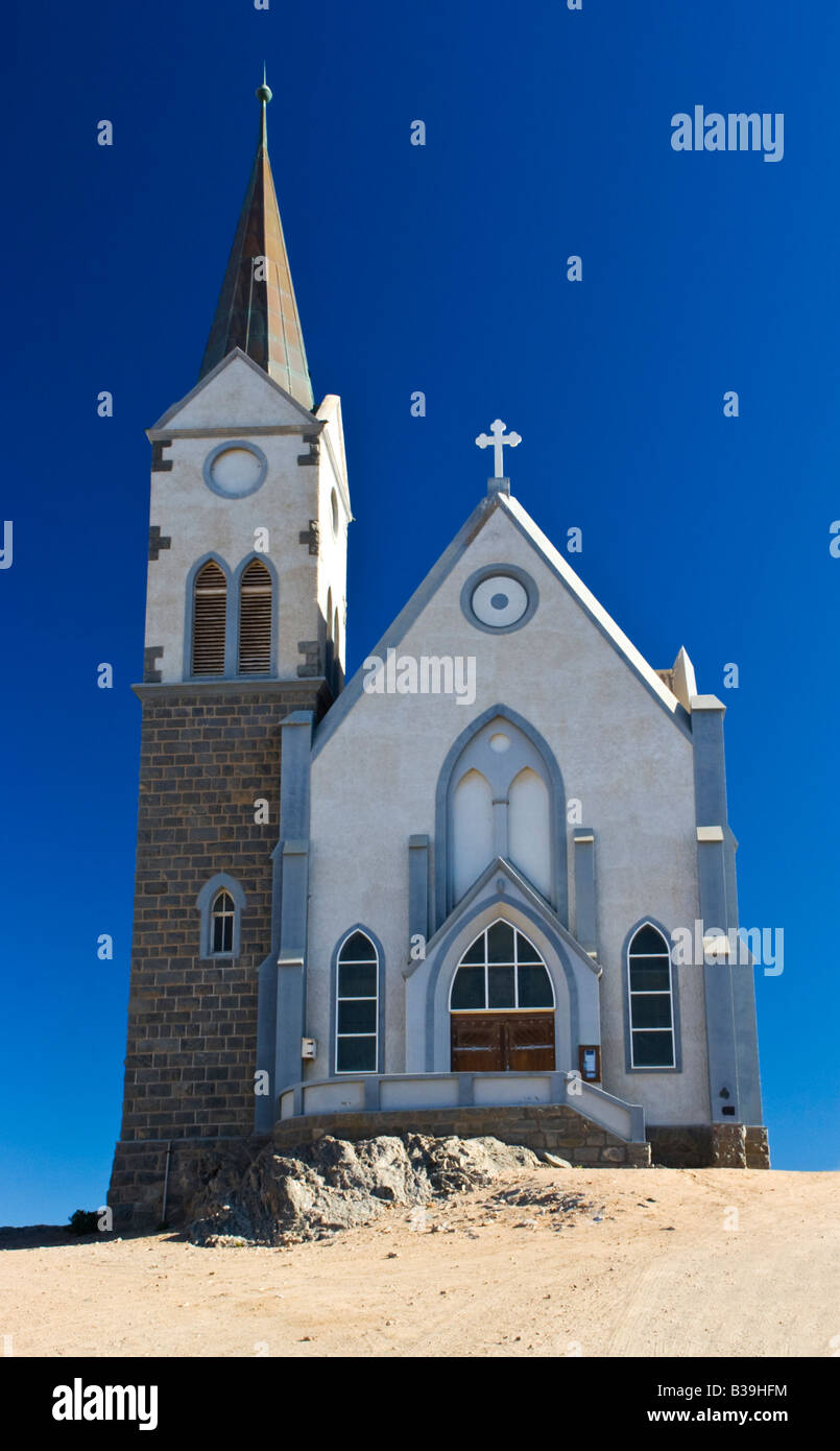 L'Église Felsenkirche en Luderitz, Namibie Banque D'Images