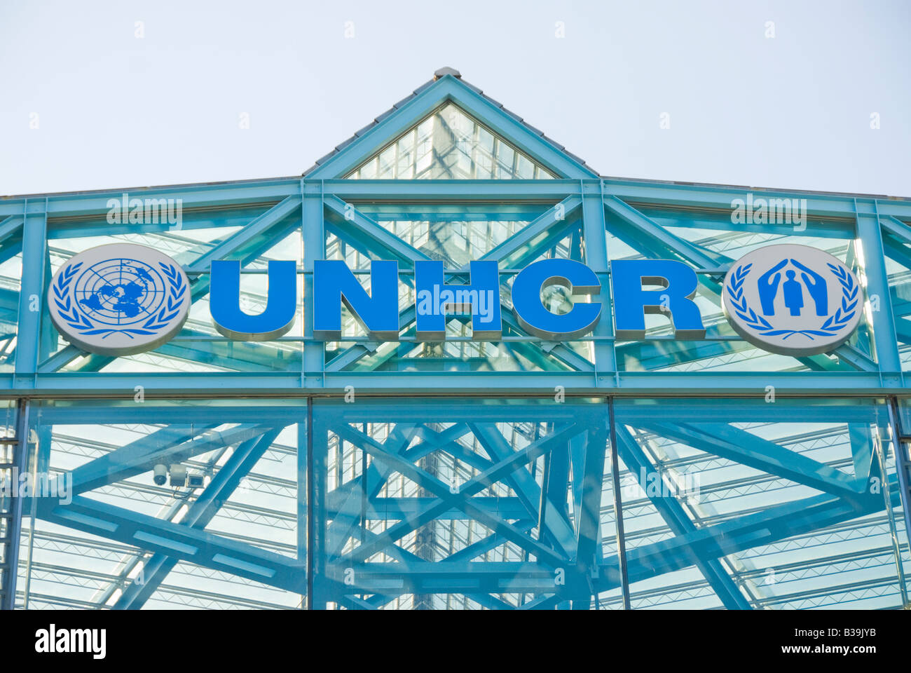 Siège de l'Organisation des Nations Unies pour les Réfugiés UNHCR Banque D'Images