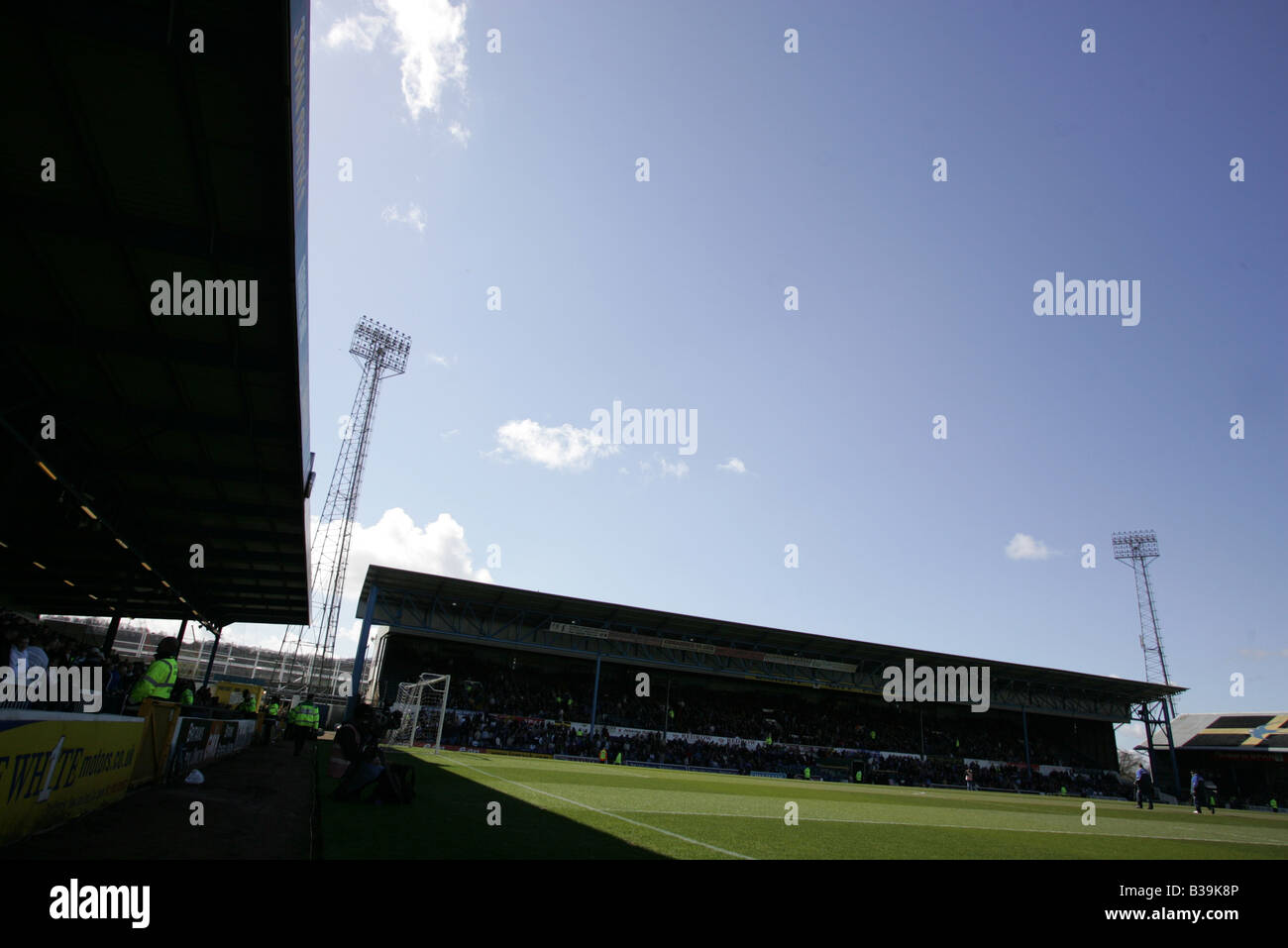Accueil Ninian Park de Cardiff City Football Club Banque D'Images