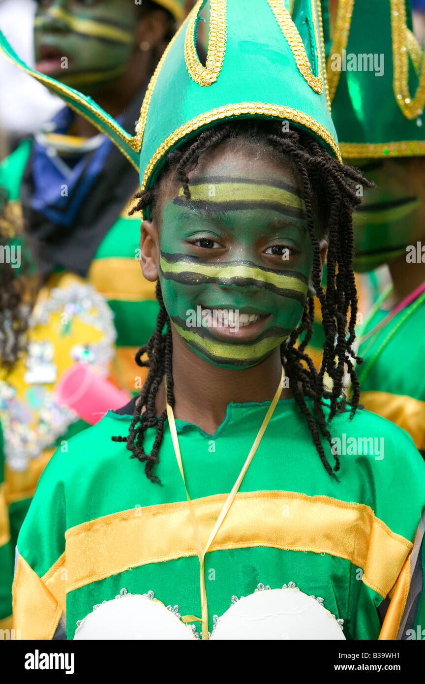 Le carnaval de Notting Hill - Yaa Youth Banque D'Images