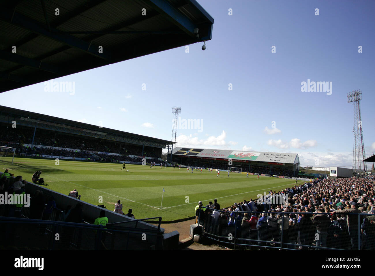 Accueil Ninian Park de Cardiff City Football Club Banque D'Images