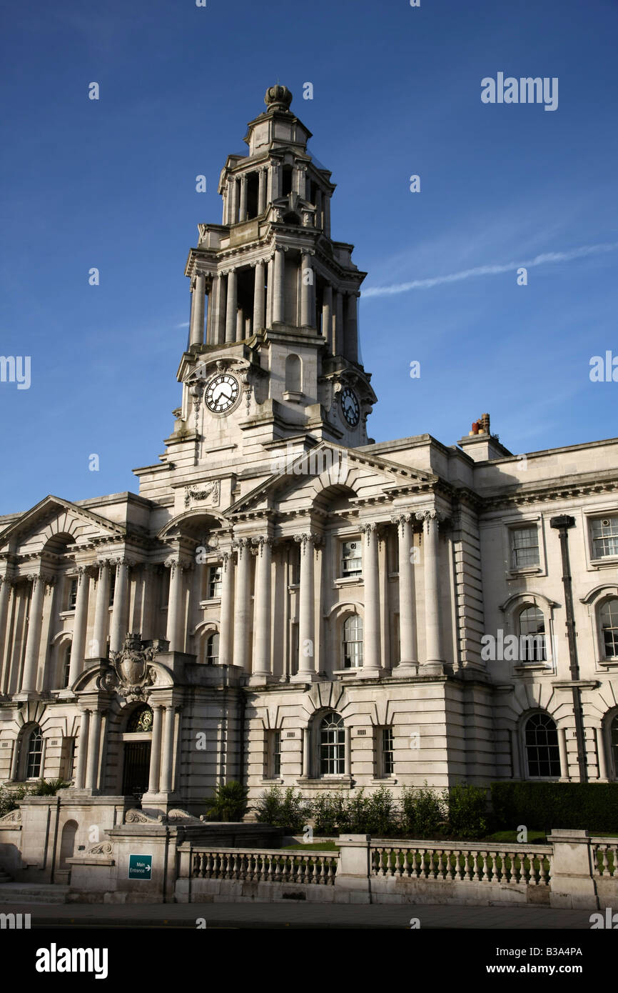 Hôtel de ville de Stockport, Stockport, Royaume-Uni Banque D'Images