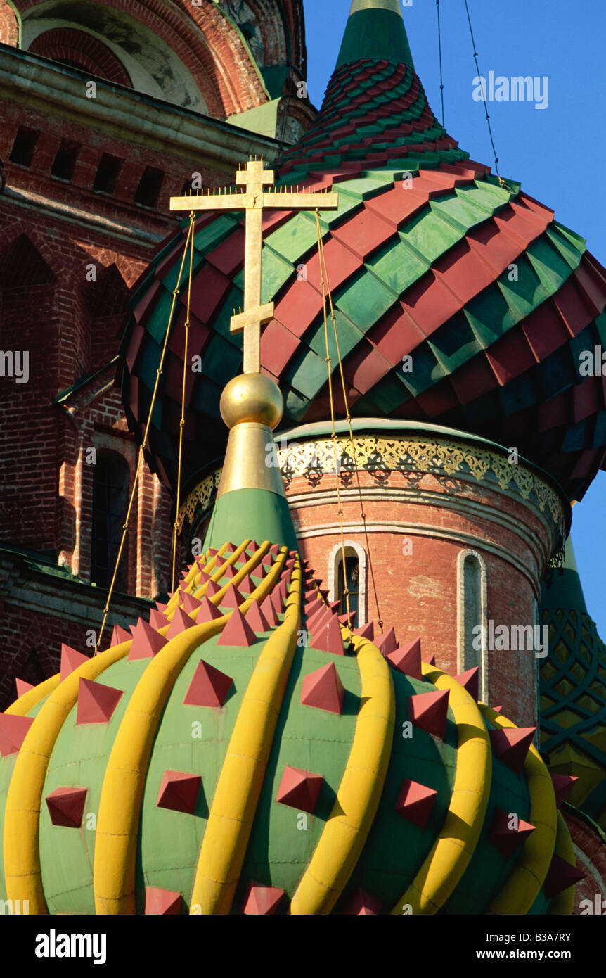 Cathédrale saint basilics, Moscou, Russie Banque D'Images