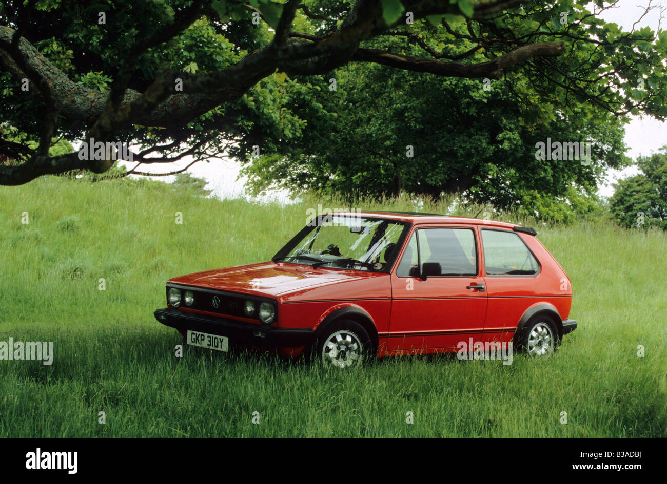 Volkswagen Golf Mk1 GTi. Banque D'Images