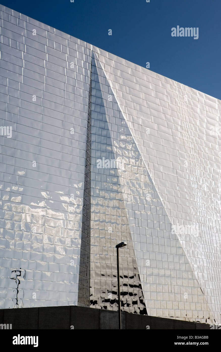 Via de la funky Highcross Leicester centre de shopping et de divertissement. Banque D'Images