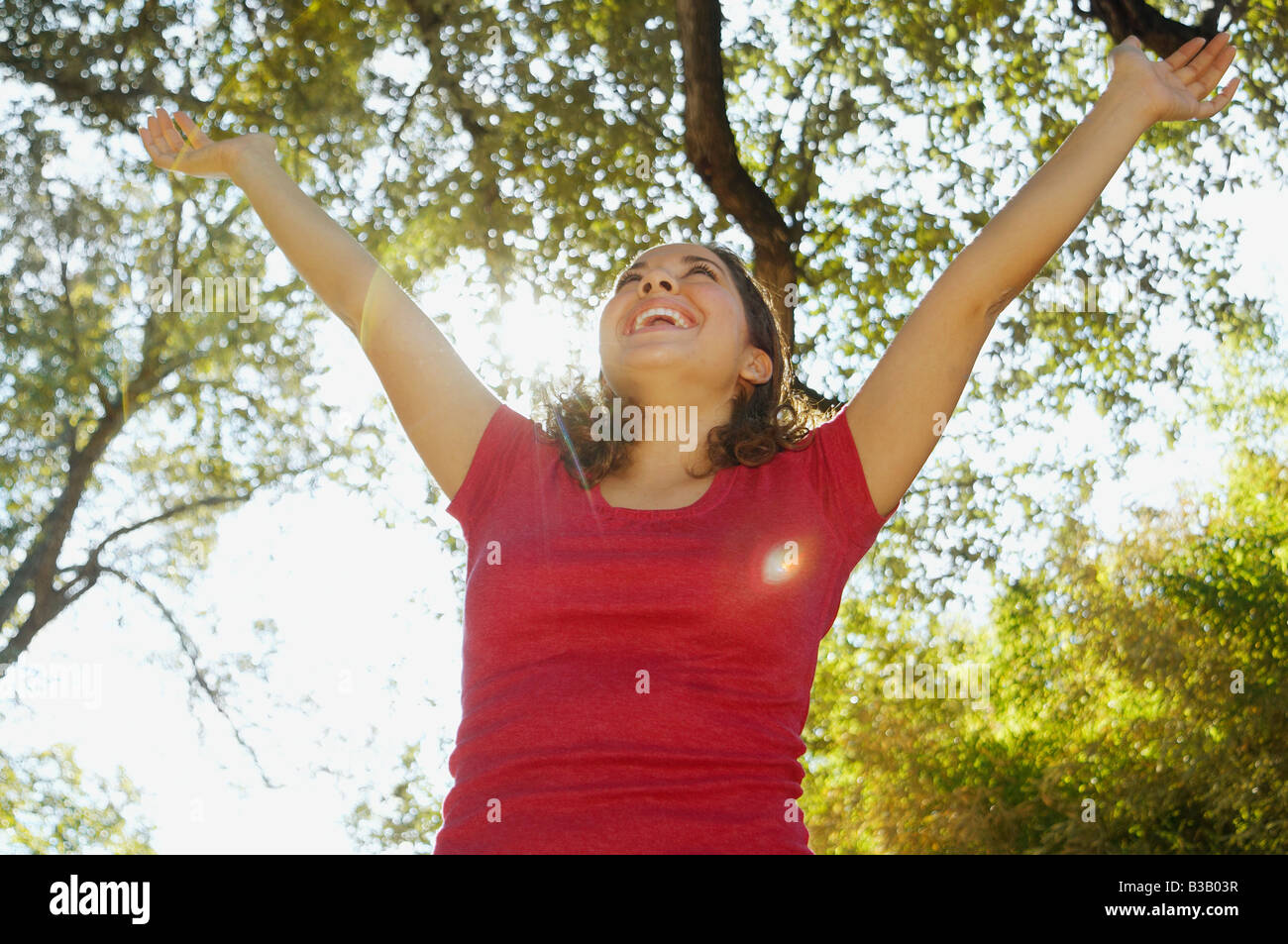 Hispanic woman Banque D'Images