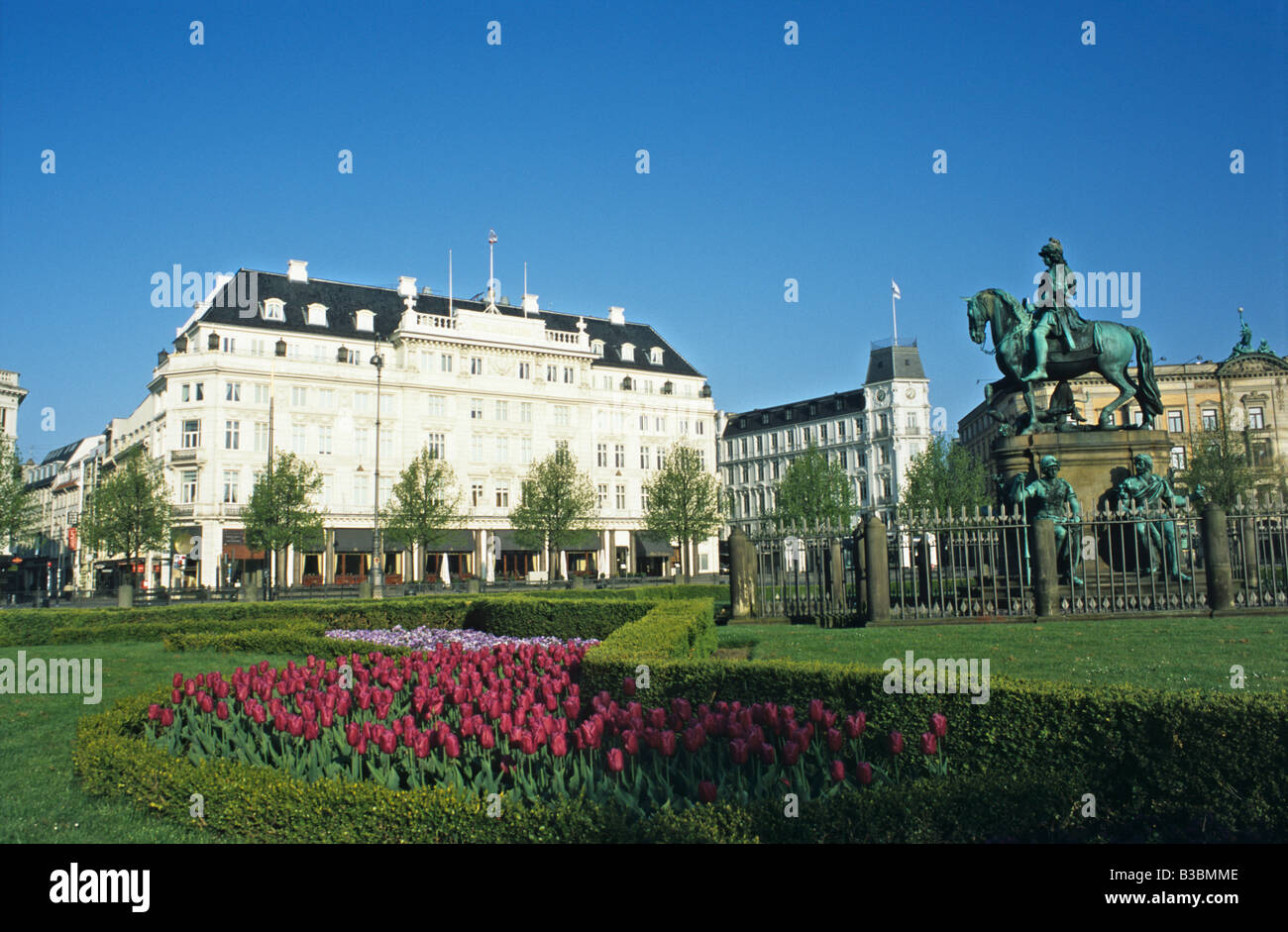 Kogens Nytorv, Copenhague, Danemark Banque D'Images
