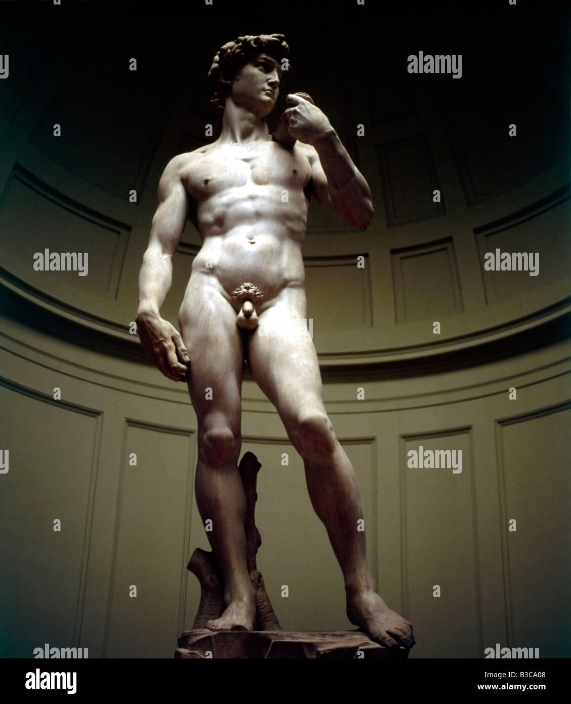Michelangelo s David à Florence Banque D'Images