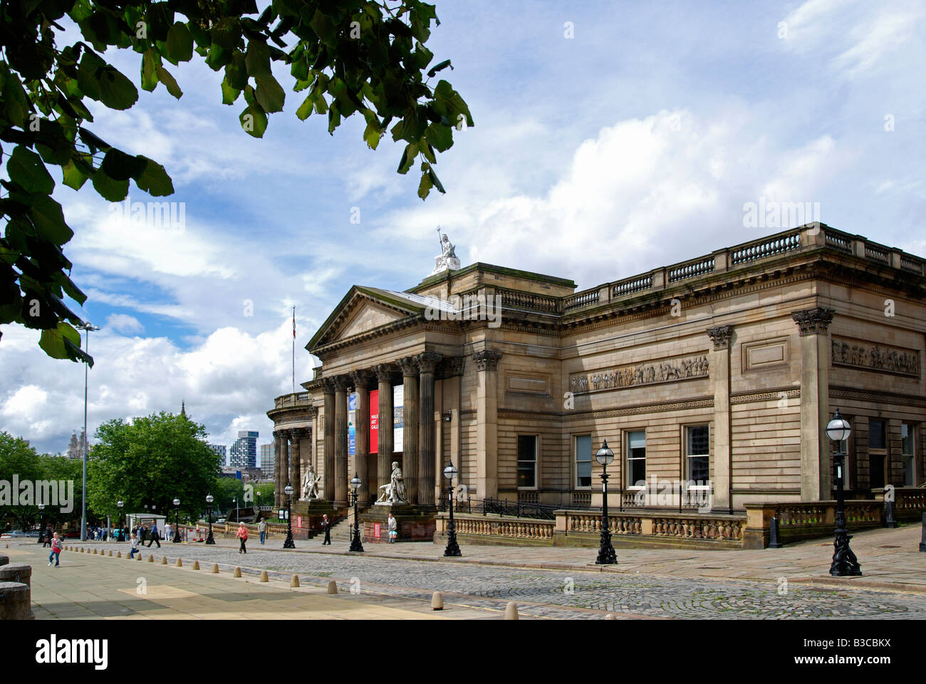 La Walker Art Gallery de Liverpool, Angleterre, Royaume-Uni Banque D'Images