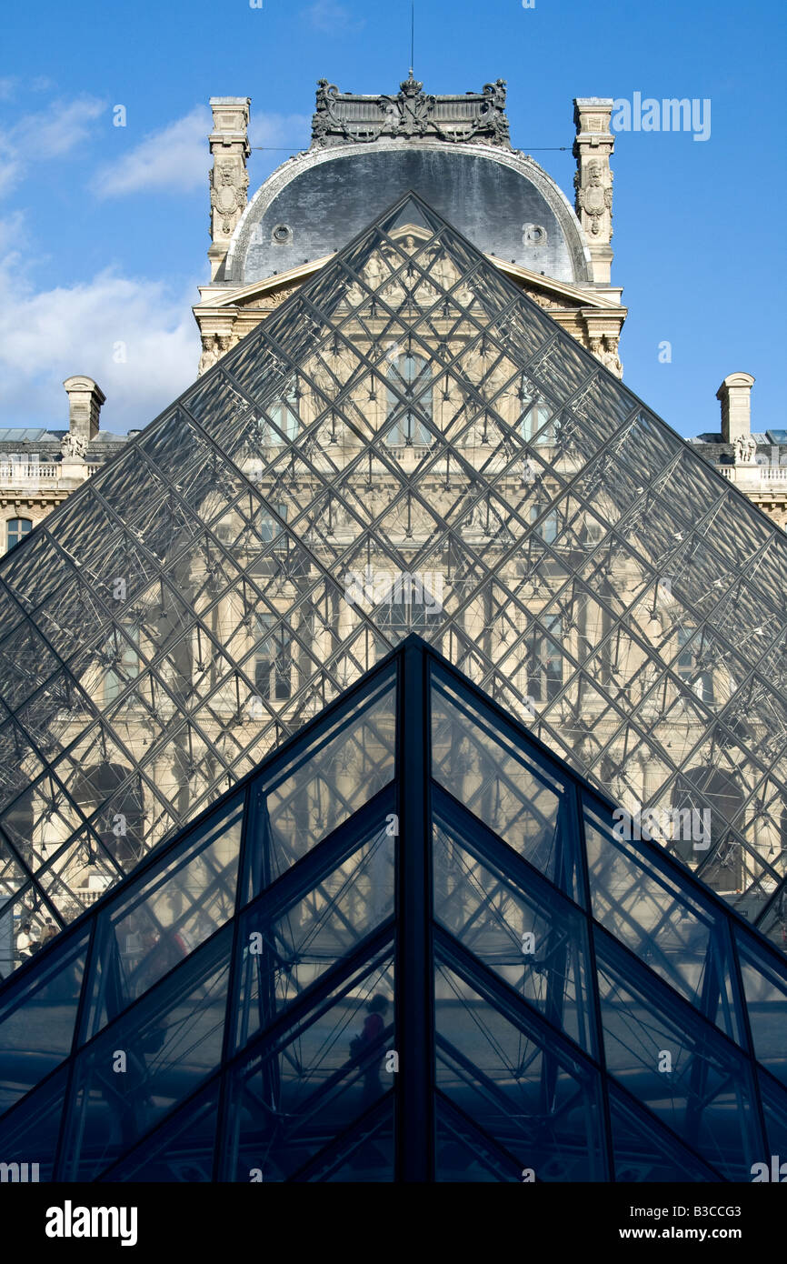 Le Louvre Paris France Banque D'Images