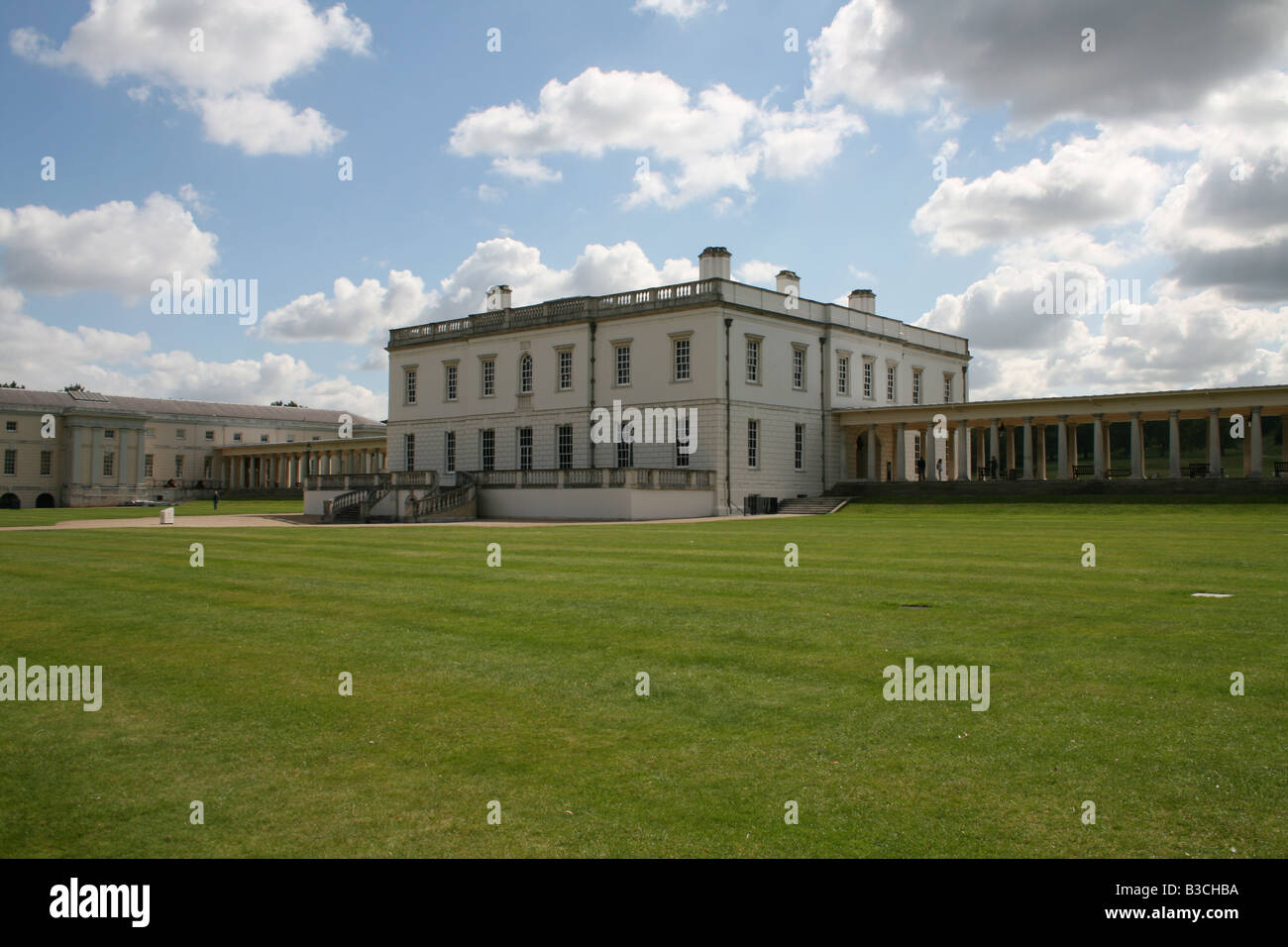 La Queen's house Greenwich London Août 2008 Banque D'Images