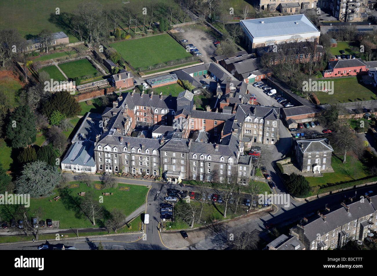L'Old Swan Hotel, Harrogate, North Yorkshire, où Agatha Christie a été trouvé quand elle disparu en 1926 Banque D'Images