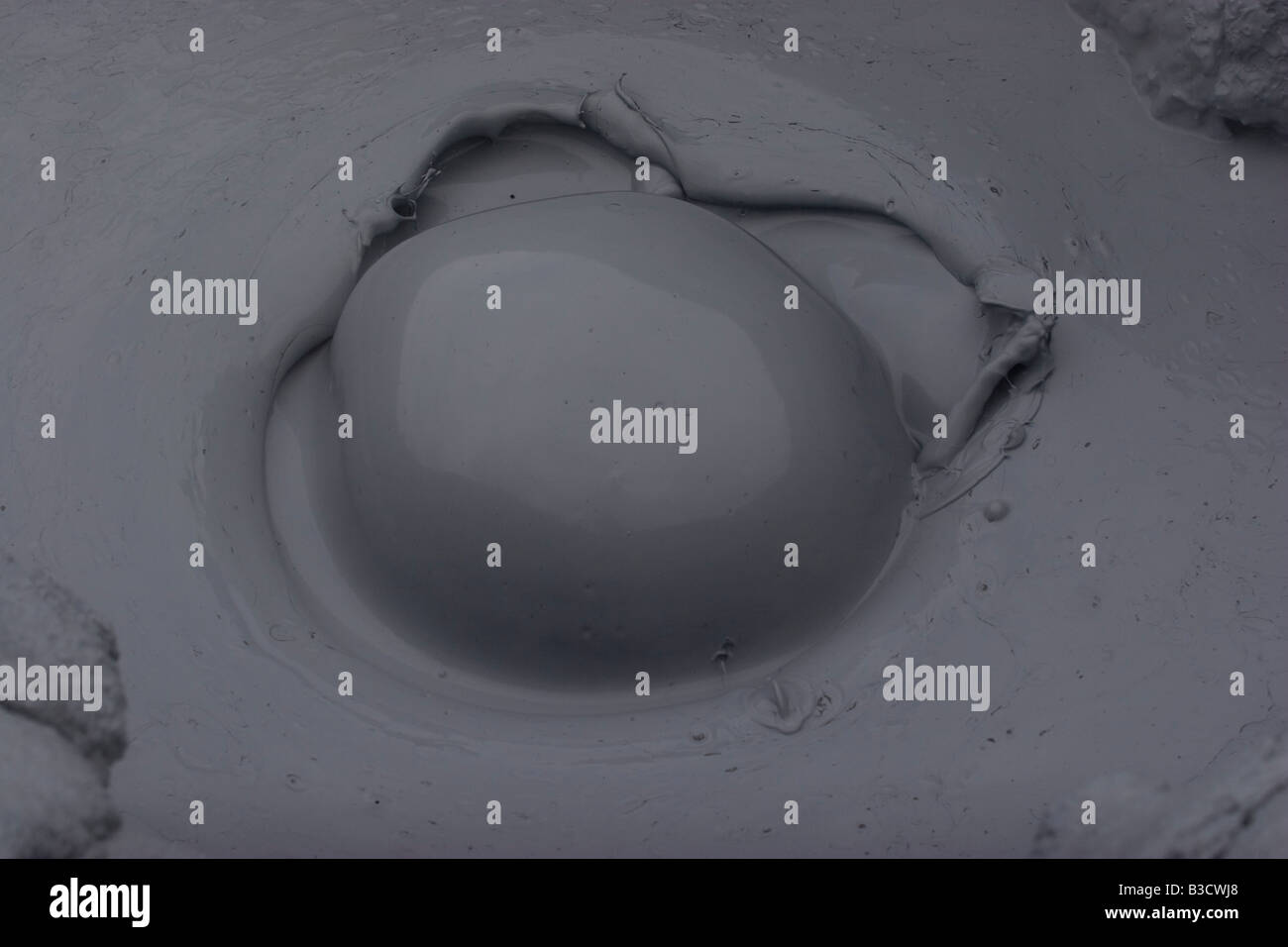 Water, zone géothermique Myvatn (Islande). Banque D'Images