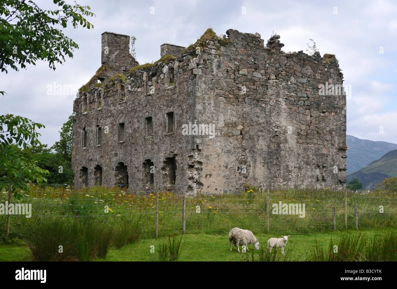 Bernera Barracks, Glenelg, Skye et Lochalsh, Ecosse, Royaume-Uni, Europe. Banque D'Images