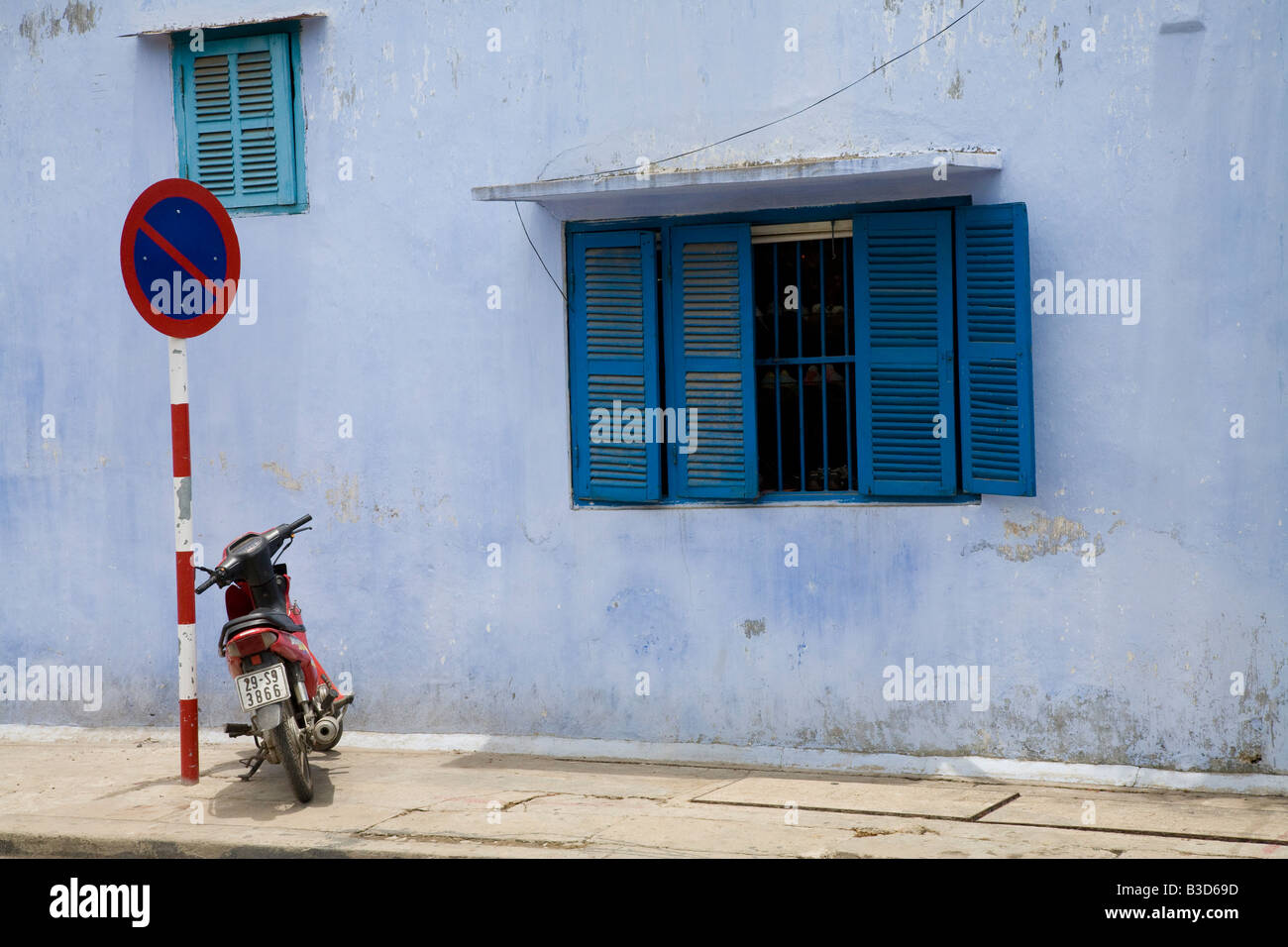 Une image colorée à Hoi An, Vietnam Banque D'Images
