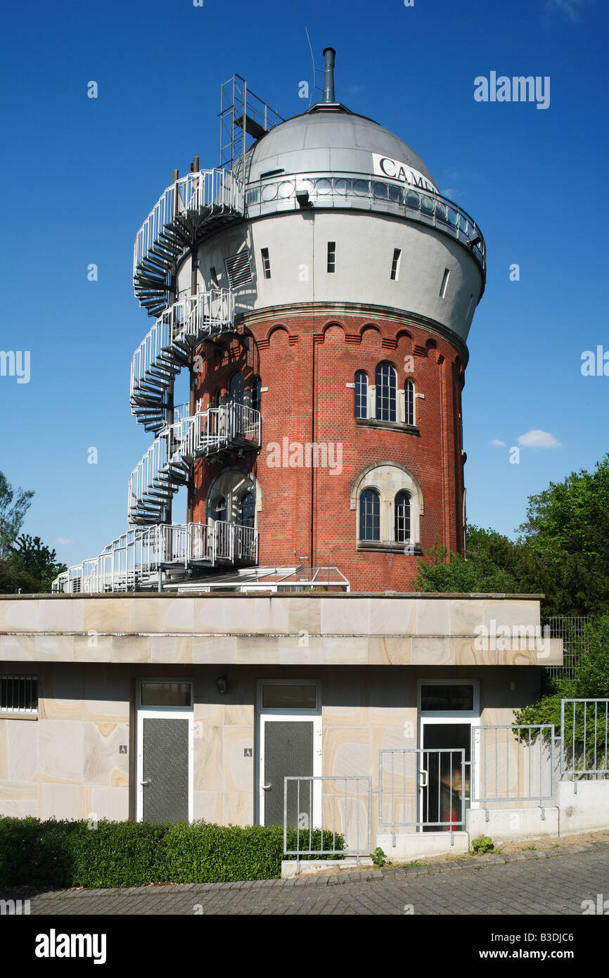 Route der Industriekultur, Camera Obscura Museum und zur Vorgeschichte des  films in einem Wasserturm en Muelheim-Broich, Muelheim an der Ruhr, Ruhrgeb  Photo Stock - Alamy