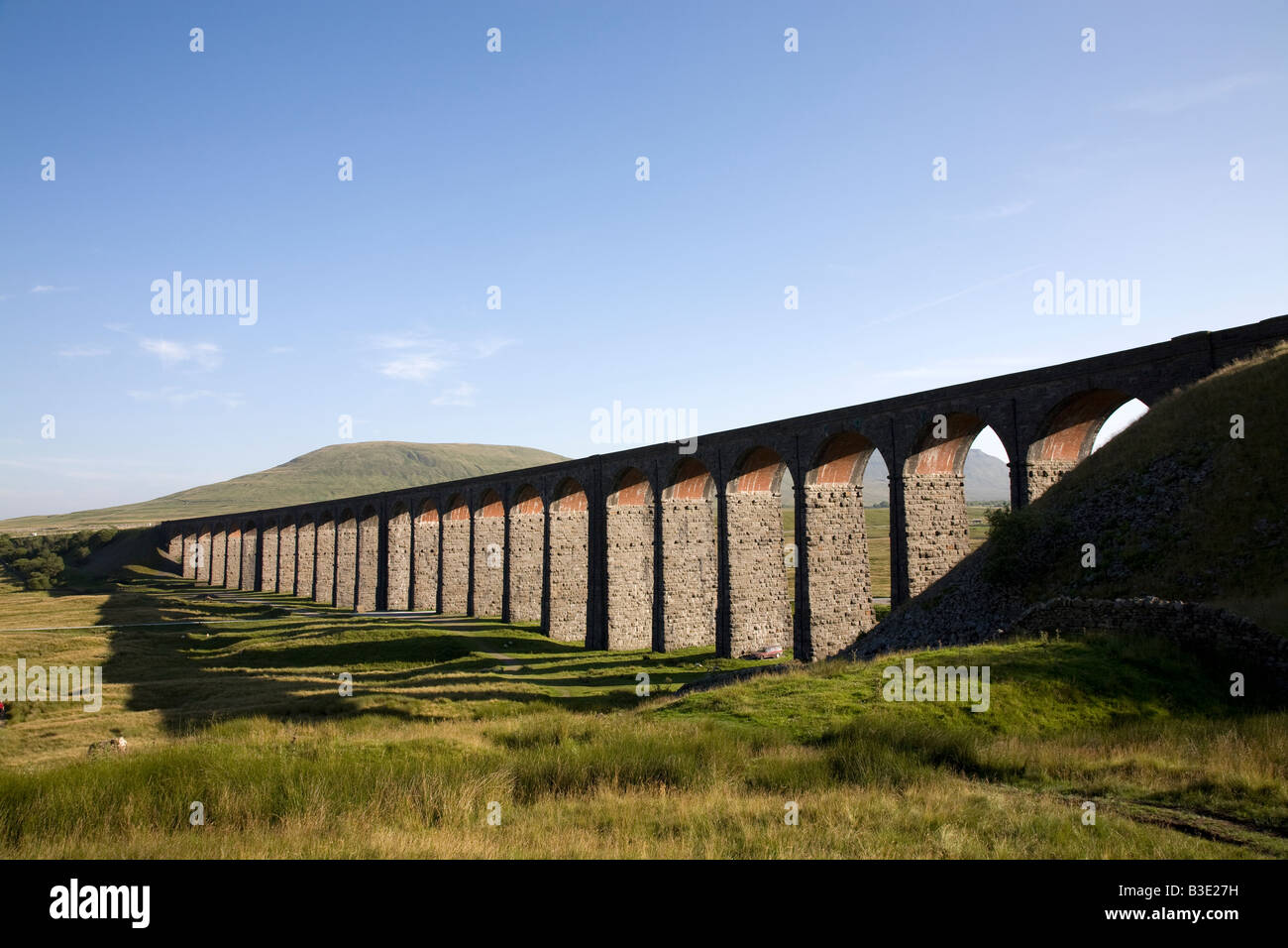 Viaduc Ribblehead Yorkshire Dales UK Juillet 2008 Banque D'Images