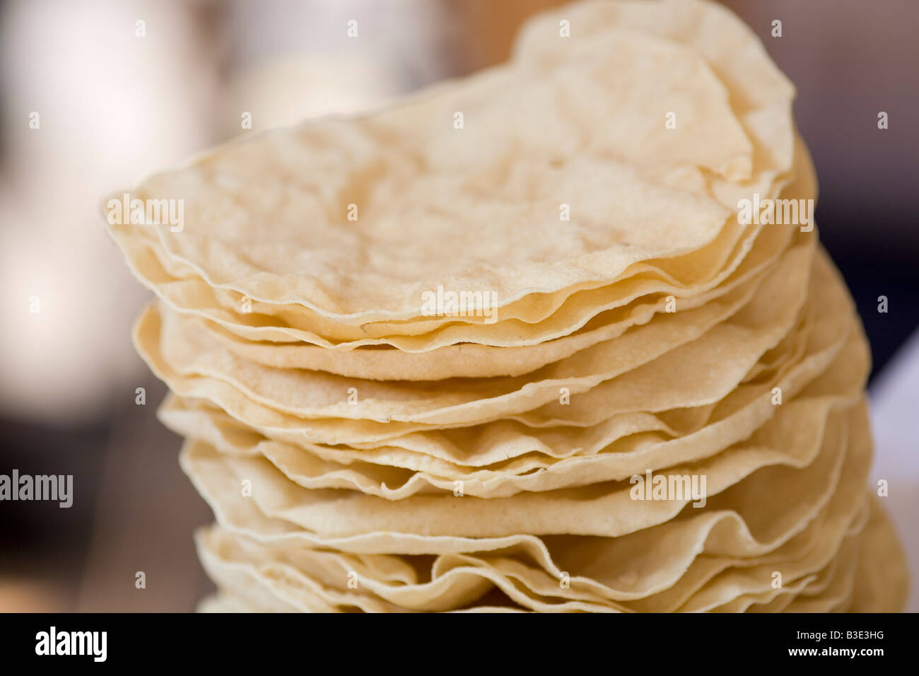 poppadoms Banque D'Images