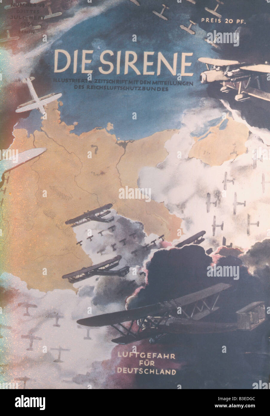 La sirène/page de titre de la revue, 38. Banque D'Images