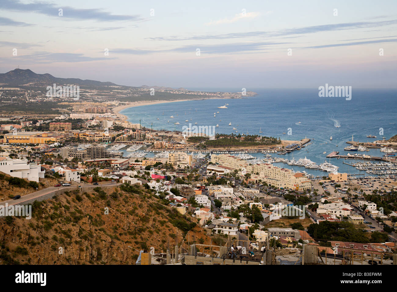 Vue aérienne de Cabo San Lucas Banque D'Images