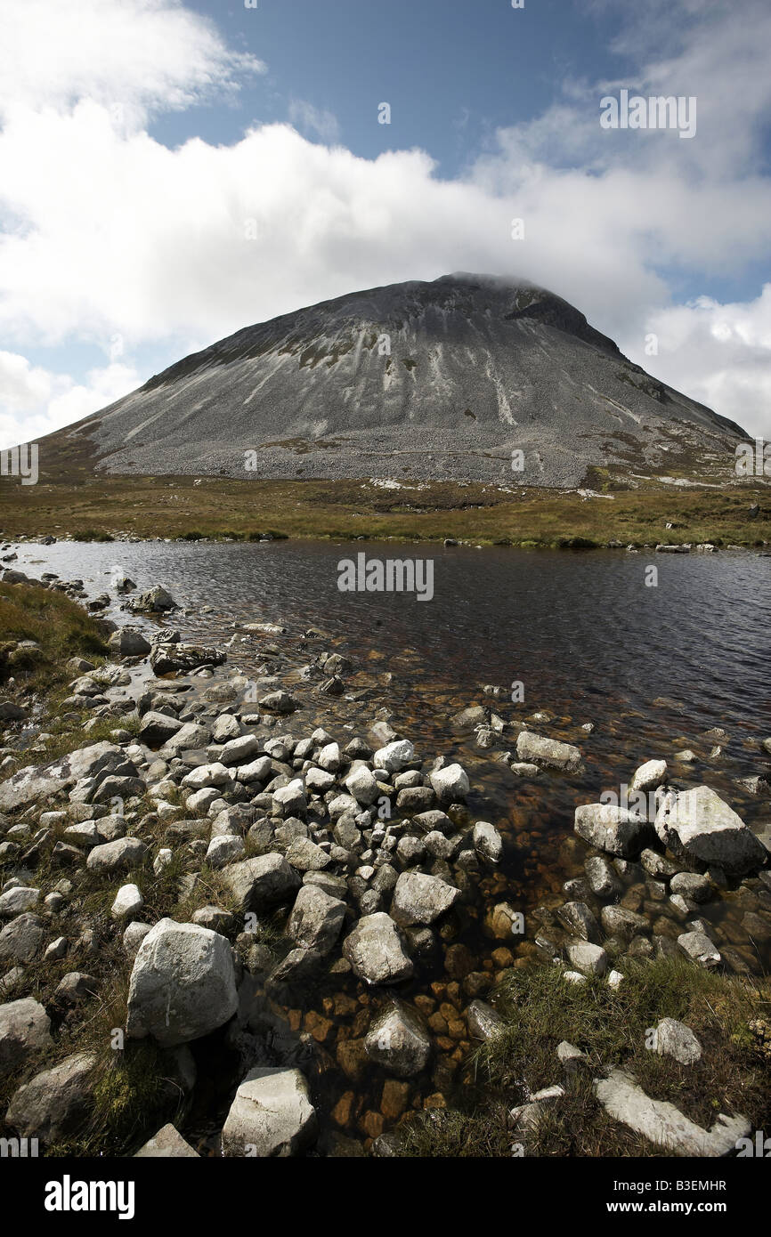 Beinn Shiantaidh l'un des trois paps of Jura Ecosse Banque D'Images