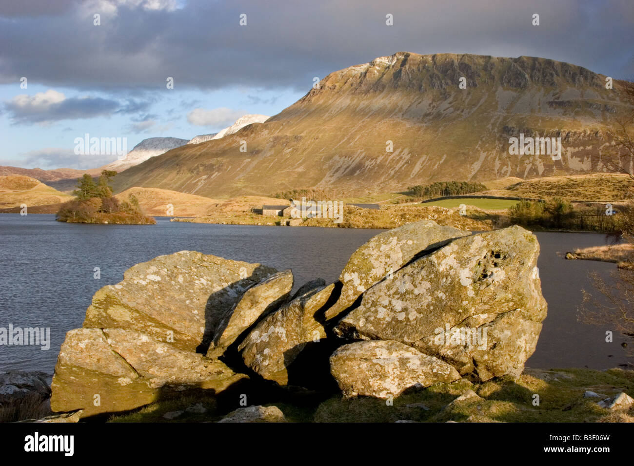 Cregennan Llynnau lacs près de Dolgellau, Nord du Pays de Galles, Grande-Bretagne, Royaume-Uni Banque D'Images
