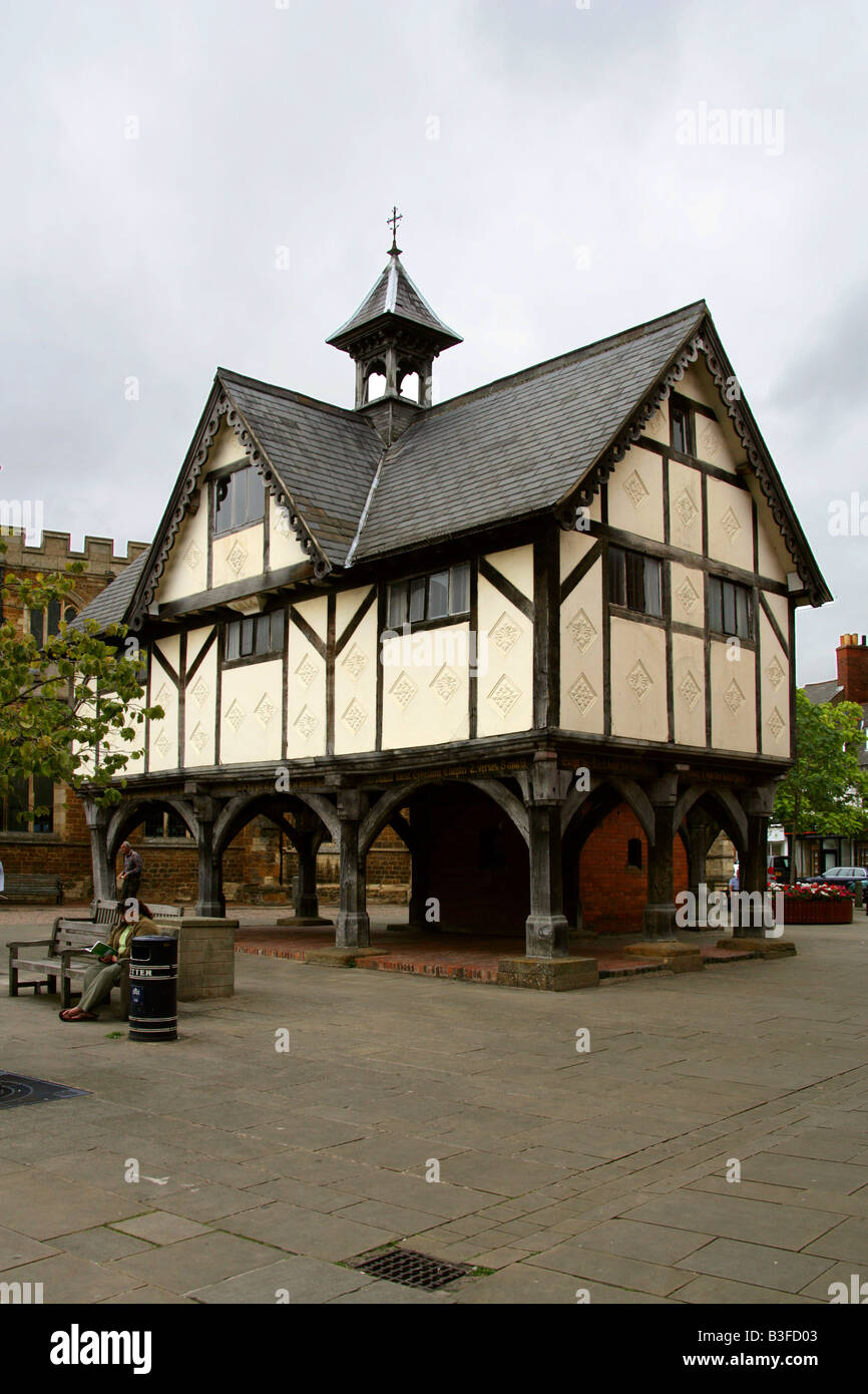 L'ancienne école de Grammer, Market Harborough, Leicestershire, UK Banque D'Images