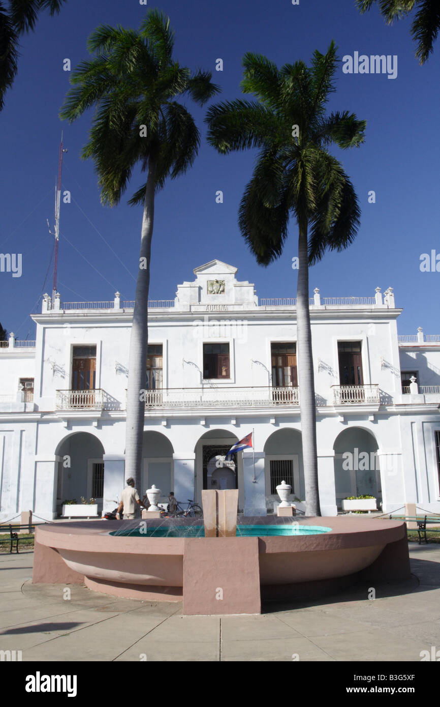 Anciens bureaux des douanes - Cienfuegos, Cuba Banque D'Images