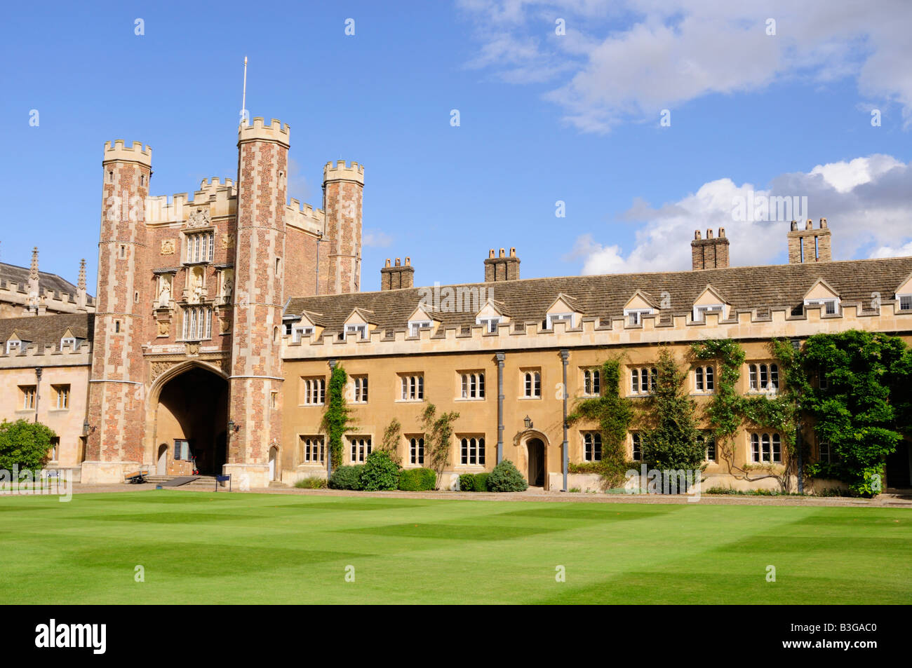 Trinity College, Cambridge, England UK Banque D'Images