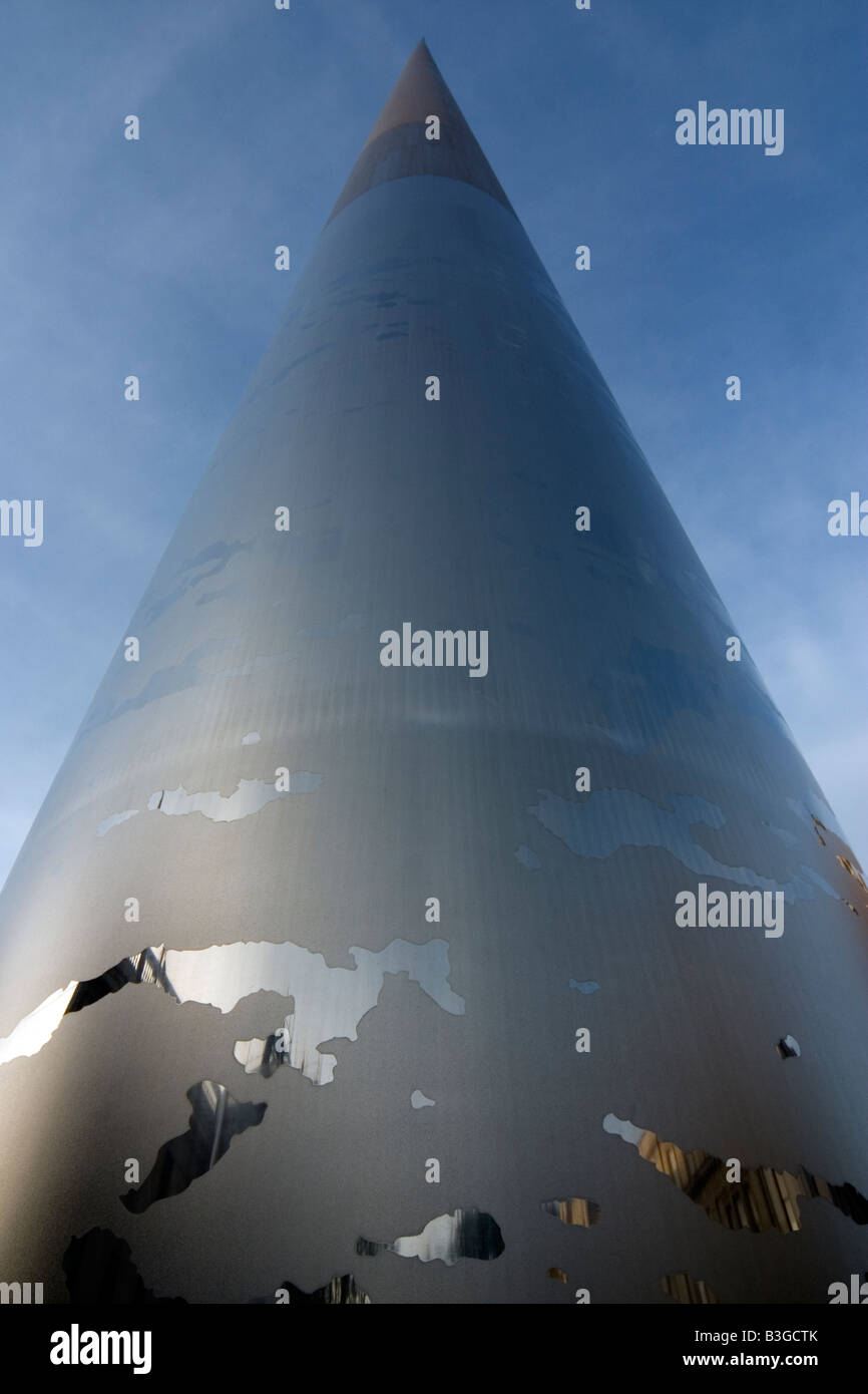 Spire de Dublin l'Épi Monument de lumière Ian Ritchie Architects Banque D'Images