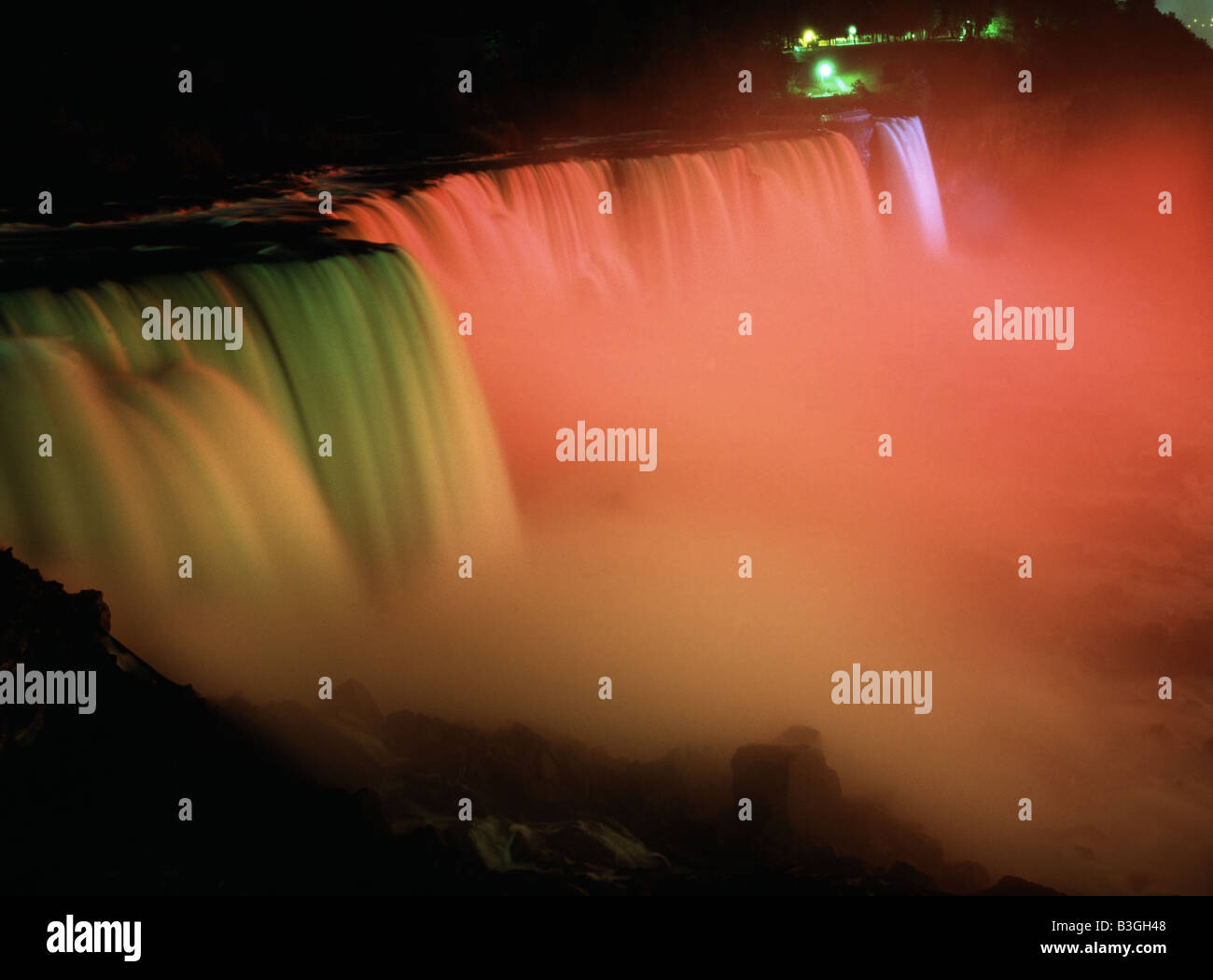 American falls de Niagara Falls Buffalo New York State USA Banque D'Images