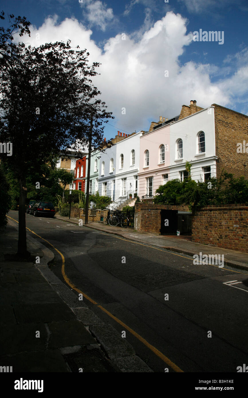 St Anns Gardens de Kentish Town, Londres Banque D'Images