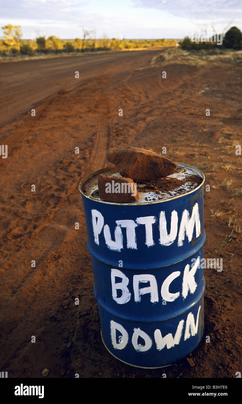 Signpost, Australie Banque D'Images