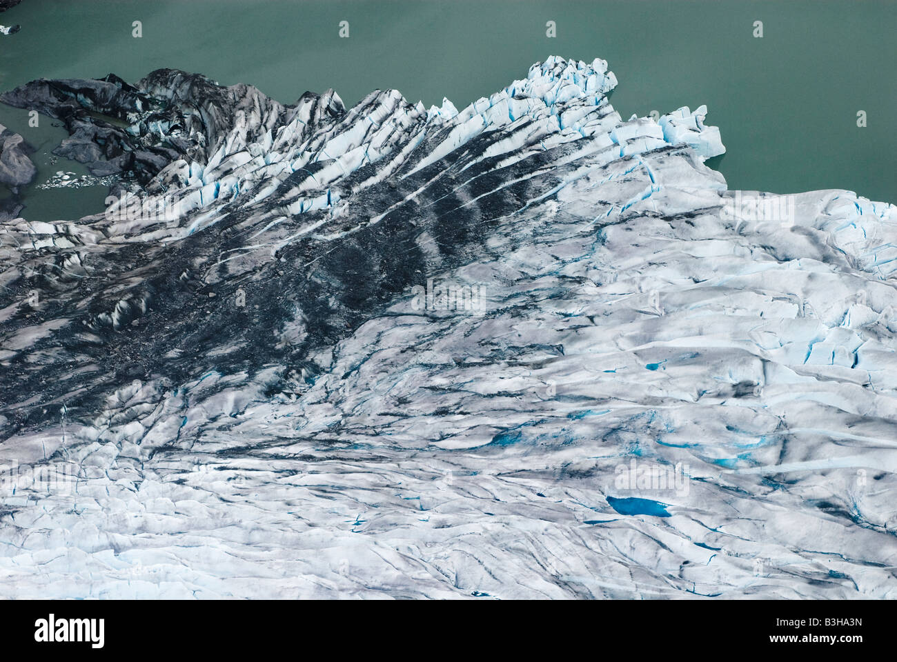 Alaska, Juneau, Mendenhall Glacier Banque D'Images