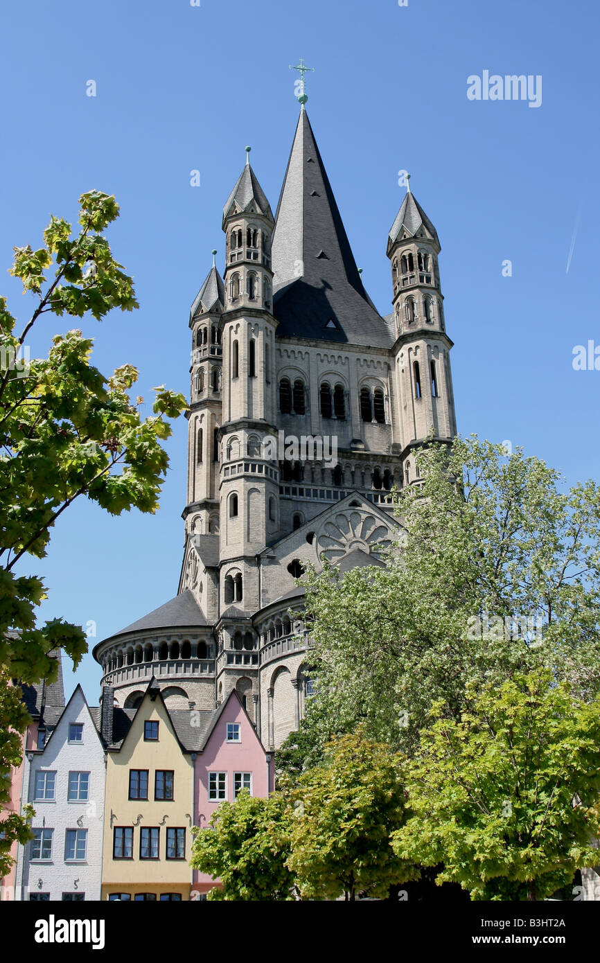 Martin Eglise, Cologne Banque D'Images