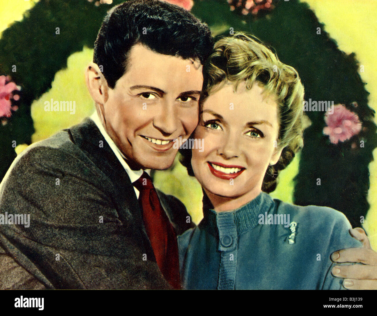 Paquet de joie 1956 RKO film comédie musicale avec Debbie Reynolds et Eddie Fisher Banque D'Images