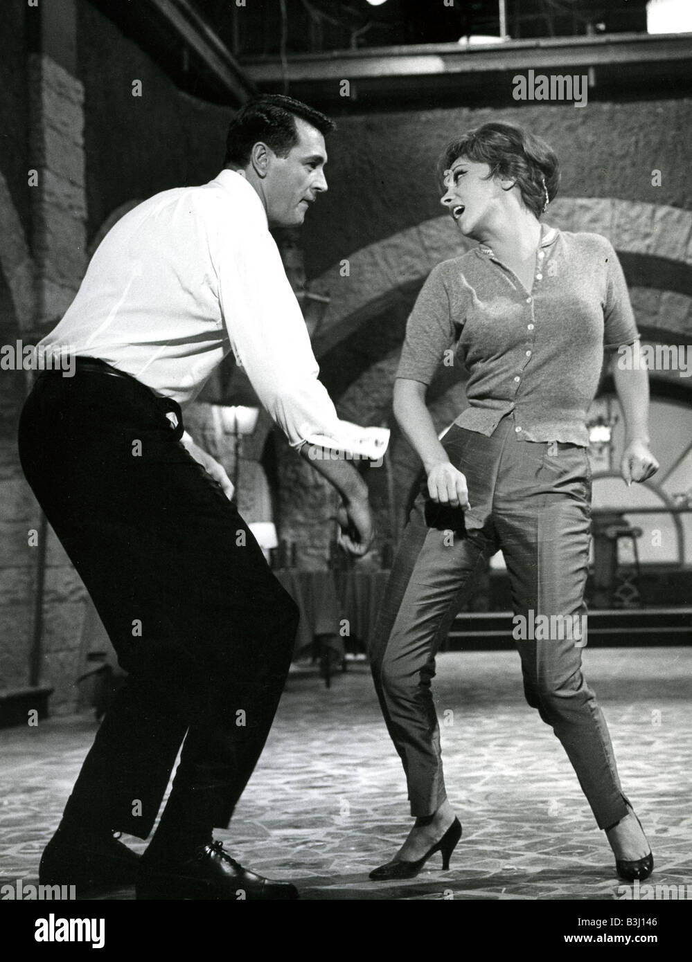 Au mois de septembre 1961/Universal Pictures Corporation 7 film avec Rock Hudson et Gina Lollobrigida Banque D'Images