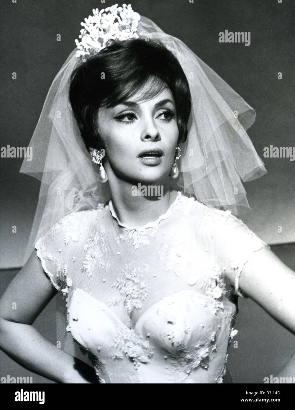 Au mois de septembre 1961/universelle 7 Pictures Corporation avec Gina Lollobrigida Banque D'Images