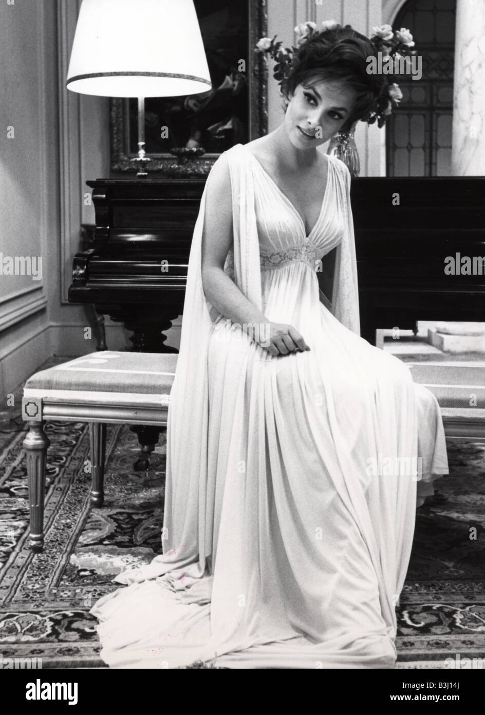 Au mois de septembre 1961/universelle 7 Pictures Corporation avec Gina Lollobrigida Banque D'Images