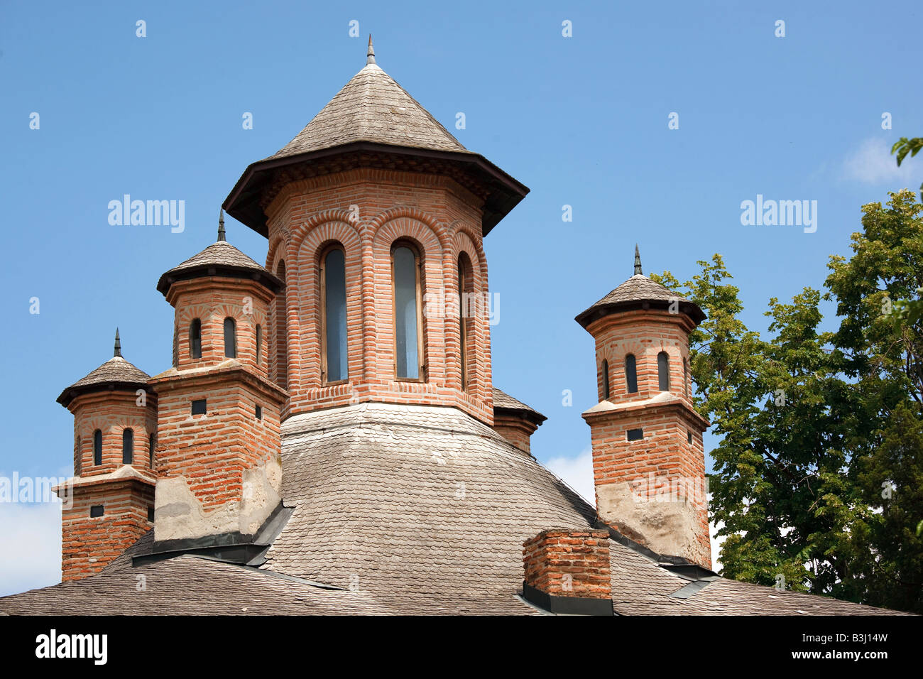 Monastère de snagov libre de Roumanie où Vlad Tepes alias dracula est enterré Banque D'Images